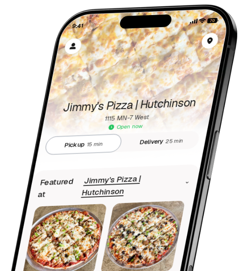 Jimmy's Pizza | Hutchinson app preview